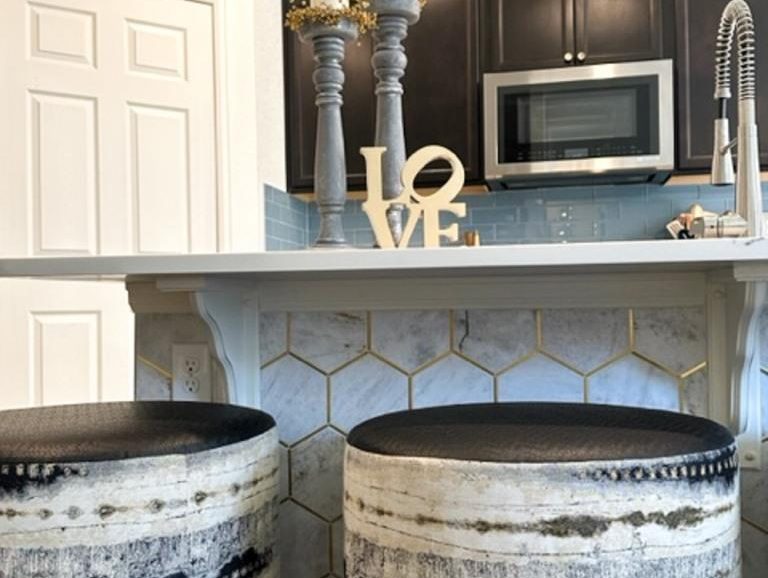 staging Kitchen island-KISS Designs Colorado