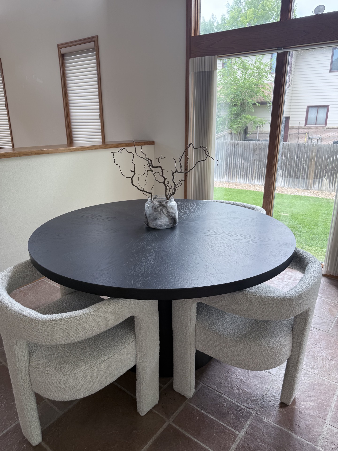 Thornton, CO sunroom-eat in kitchen - staged by KISS Designs